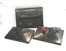 SNK NeoGeo NEO GEO AES ROM Game Console 2 Conjunto de Controle Arcade Excelente Preto, usado comprar usado  Enviando para Brazil