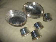 Silver plated set for sale  BATH