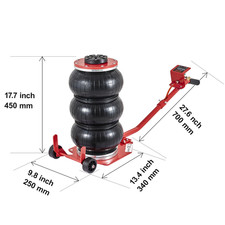Pneumatic jack ton for sale  Denver