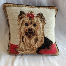 Yorkie dog needlepoint for sale  Brusly