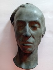 Usado, Maschera mortuaria di Chopin gesso in stile bronzo XX secolo dim. 32,5x18,5 cm comprar usado  Enviando para Brazil