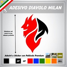 Adesivo prespaziato milan usato  Caserta