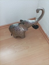 Elefant metall silberfarben gebraucht kaufen  Leonberg