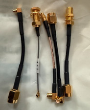 Lote de 5 diferentes conjuntos de cabos flexíveis coaxiais SMA para GPO 3", 18 GHz, comprar usado  Enviando para Brazil