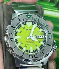 Seiko Green Monster 7 Gen1 Edição Limitada SKZ227K1 Conjunto Completo Ultra Raro, usado comprar usado  Enviando para Brazil