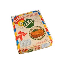 Cortador de bolo vintage "Shape A Cake" abóbora 9" divertido festa e instruções e caixa, usado comprar usado  Enviando para Brazil