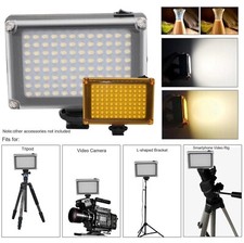 Lâmpada recarregável estúdio luz de vídeo 96LED foto para festa de casamento + 2500mAh Batt comprar usado  Enviando para Brazil
