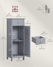 Bathroom storage cabinet for sale  DUKINFIELD