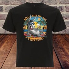 MAN & WOMAN - T SHIRT - PRINT - SHIRT - BIER SHIRT - BEER TIME - FUNNY comprar usado  Enviando para Brazil