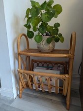 Vintage bamboo wicker for sale  NEWPORT