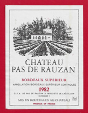 Etiquette bordeaux supérieur d'occasion  Albertville