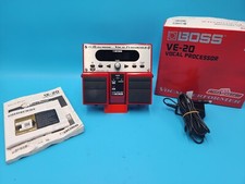 Pedal de efeitos de voz Boss VE-20 performer vocal processador atraso ressonância harmonia comprar usado  Enviando para Brazil