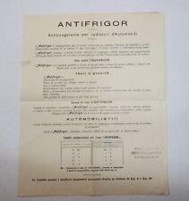 Depliant pubblicitario antifri usato Depliant pubblicitario antifri usato  Milano