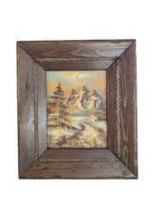 Vintage framed oil for sale  Bentonville