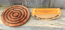 Vintage wooden handheld for sale  AXMINSTER