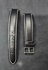 Uhrenarmband leder schwarz gebraucht kaufen  Aichwald