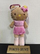 Hello Kitty Styl lat 90. Wzór lamparta Styl Pluszowy | Brelok Maskotka na sprzedaż  Wysyłka do Poland
