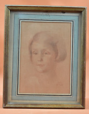 Dessin original sanguine d'occasion  Châtillon-sur-Indre