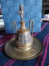 Bronze lampe huile d'occasion  Briatexte