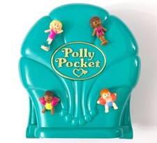 RESERVED Vintage Polly Pocket Splash n Slide Waterpark Zestaw do pływania i zestaw pand na sprzedaż  Wysyłka do Poland
