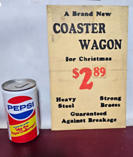 Vintage cardboard sign for sale  Saint Louis