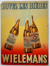 Ancien carton publicitaire d'occasion  Orleans-