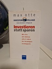 Investieren statt sparen gebraucht kaufen  Wunstorf