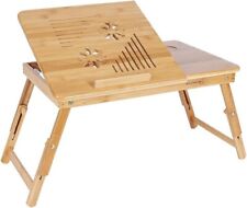 Songmics bamboo laptop for sale  DUKINFIELD