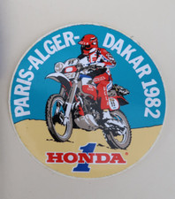 Autocollant moto honda d'occasion  France