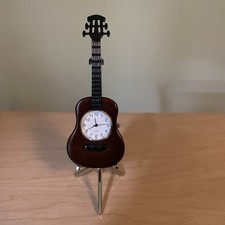 Relógio de guitarra acústica metal marrom e preto comprar usado  Enviando para Brazil
