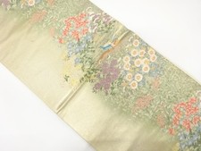 7410553: KIMONO JAPONÊS FUKURO OBI / FLOR TECIDA E PÁSSARO comprar usado  Enviando para Brazil