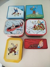 Tintin boîtes biscuits d'occasion  L'Isle-sur-la-Sorgue