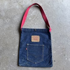 Usado, Bolsa vintage Levi 501 agora! Bolsa tote de ombro jeans azul Design San Francisco comprar usado  Enviando para Brazil