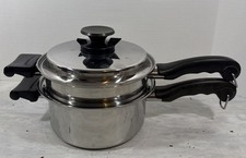 Panela Pro Health Ultra 19-9-7P indução magnética 9” e tampa de coador de 3 quartos comprar usado  Enviando para Brazil