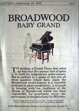 Broadwood baby grand for sale  SIDCUP