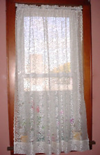 Leafy lace curtain for sale  Fairfax