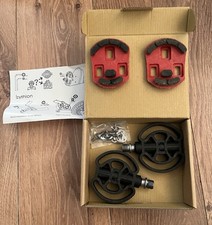 Bythlon pedals cleats for sale  CHELMSFORD