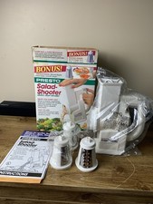 Presto Salad Shooter 02910 Triturador Elétrico 1996 Vintage Com Caixa LEIA comprar usado  Enviando para Brazil