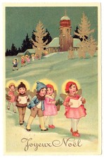 cartoline natale usato  Monsummano Terme