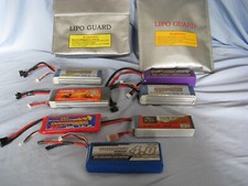 7no lipo batteries for sale  THETFORD