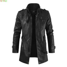 Jaqueta grossa masculina de inverno, roupa casual empresarial, tamanho asiático, vários bolsos comprar usado  Enviando para Brazil