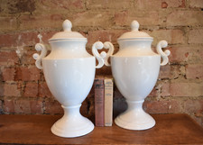 Pair large white for sale  SPALDING