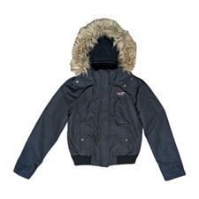 *VINTAGE* Tamanho MÉDIO - HOLLISTER ALL WEATHER Jaqueta Casaco Parka Forrado com Capuz, usado comprar usado  Enviando para Brazil