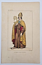Gravure originale aquarellée d'occasion  Toulouse-