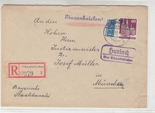 Landpoststempel hurlach schwab gebraucht kaufen  Dortmund