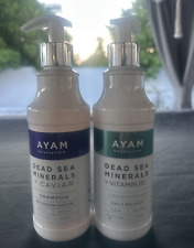 AYAM BEAUTYCARE SHAMPOO DEAD SED MINERAIS + CAVIAR e CONDICIONADOR + VITAMINA B5 comprar usado  Enviando para Brazil