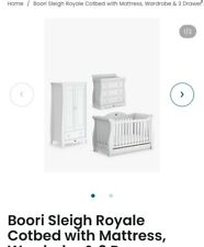 Boori cot wardrobe for sale  ONGAR