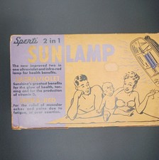Vintage spenti sunlamp for sale  Medford
