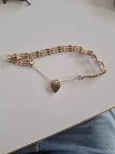 9ct gold bracelet for sale  BRIDGWATER