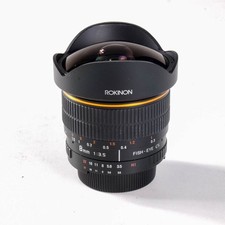 LENTE OLHO DE PEIXE ROKINON 8mm f/3.5 PARA MONTAGEM NIKON F comprar usado  Enviando para Brazil